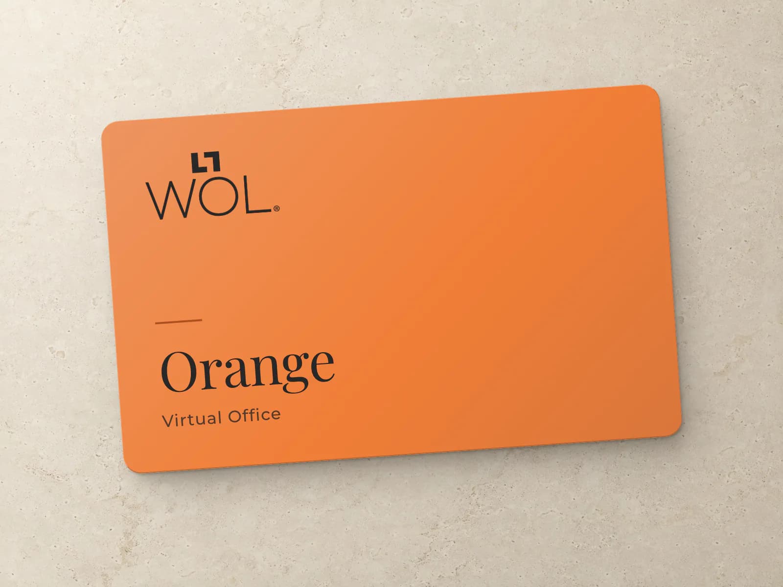 Virtual Office · Orange
