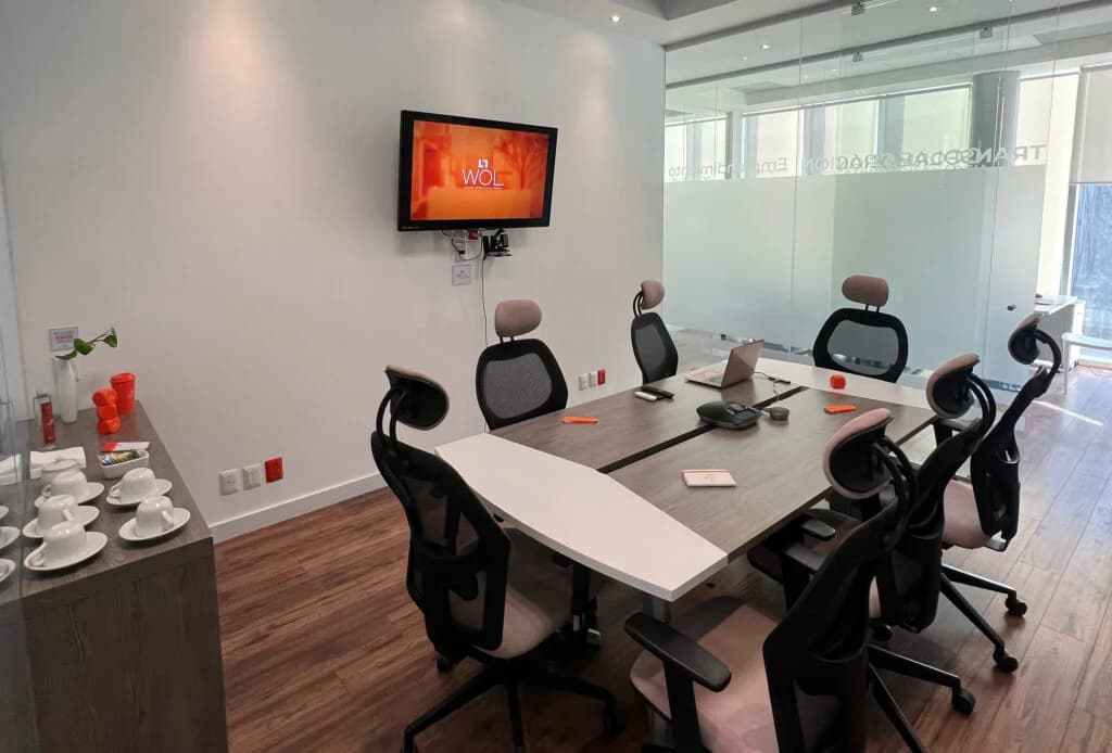 Sala de juntas por hora